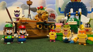 Can Mario and Luigi defeat all the Bosses? Lego vs Game
