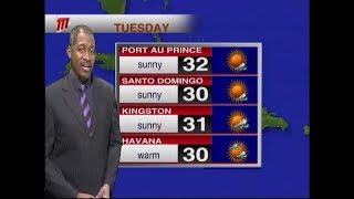 Caribbean Travel Weather - Tuesday March 17th 2020