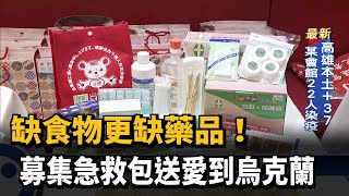 缺食物更缺藥品！募集急救包送愛到烏克蘭－民視新聞