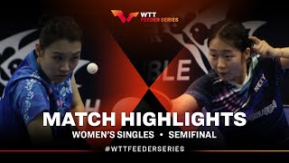 Jiangshan Guo vs Kim Hana | WS SF | WTT Feeder Prishtina 2024