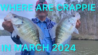 CRAPPIE FISHING PRE SPAWN 2024