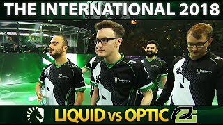 LIQUID vs OPTIC TOP 6 GAME - Miracle- IMBA 12min Radiance Alchemist THE INTERNATIONAL 2018 - Dota 2