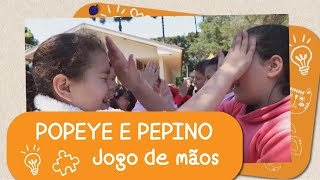 Popeye e Pepino | Jogo de mãos | Registros de atividades nas Escolas de Balsa Nova - PR