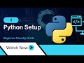 Learn Python Step 1: Install Python & VS Code + Hello World Example