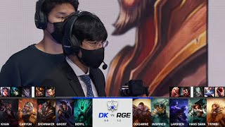 【2021全球總決賽】小組賽 第四天 DK vs RGE