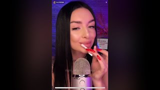 Girl asmr full live stream from TikTok