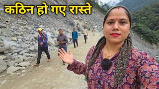 केदारघाटी में फिर हो गयी चहल-पहल लेकिन...😞 || Kedarnath Yatra September || Priyanka Yogi Tiwari ||