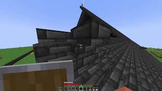 Building the twin towers in Minecraft