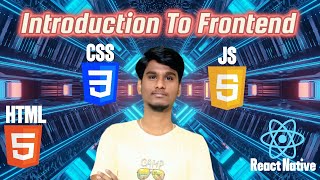 What is Frontend? | Learn Web Development Basics (HTML, CSS, JavaScript, React Native and Flutter)