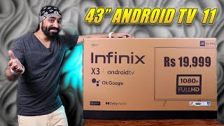 Infinix X3 43 inch TV (2022) | In-Depth REVIEW | Is it Worth?? 🔥