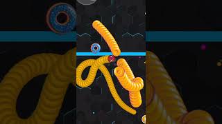 worms zone super heroes Spider-Man gameplay||game cacing slitherio #06