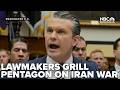 Hegseth faces lawmakers for first time about Iran war as costs hit $25 billion