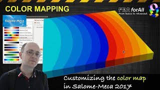 [Salome Meca Tutorial] Customizing the Color Map