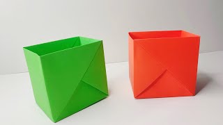DIY BOX | How to make a Strong Box | DIY Paper Box | Origami Box