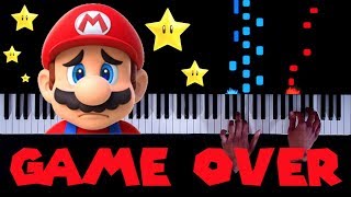 20 CLASSIC Mario "Game Over" Themes on Piano