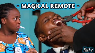 A Student Steals A Magical Remote From A Magician Who Was Invited To Permform In Their School🤣🤣Part2