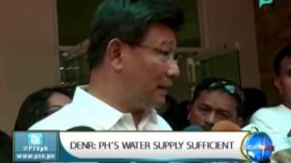 NewsLife: DENR: PH's water supply sufficient || Apr. 21, 2015