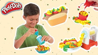 Making French Fries, Hotdog, and Many More with Play Doh!