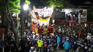 岩瀬曳山車祭り2024年５月17日　２本目　福来ｖｓ白山町