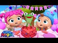 Jill's Garden Doll Party! | Little Angel Kids Songs & Nursery Rhymes