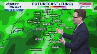 Isolated to scattered showers/storms for Sunday and Monday | WHAS11 Weather Impact Forecast