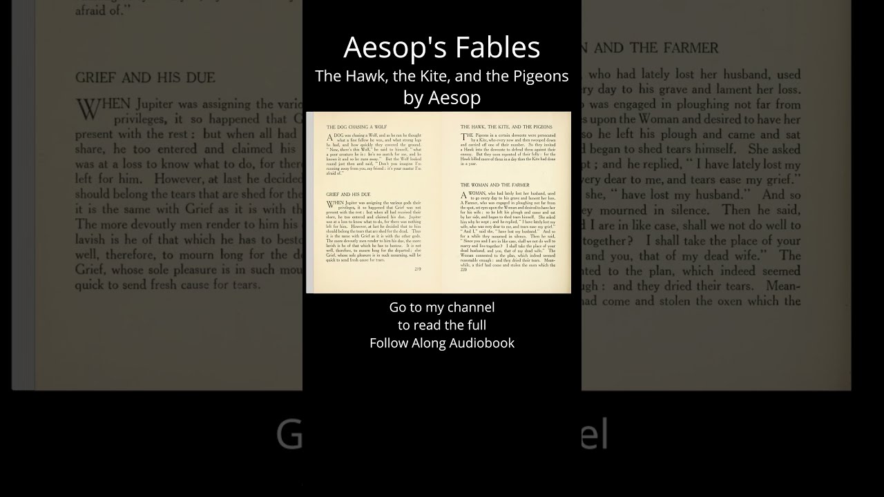 "The Hawk, the Kite, and the Pigeons" from Aesop's Fables by Aesop Audiobook