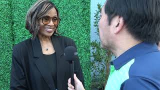Thea Camara Carpet Interview at Not Another Church Movie Premiere