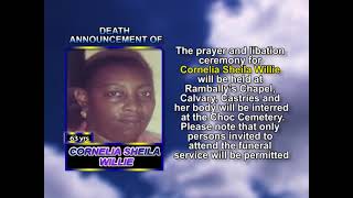 Cornelia Sheila Willie medium