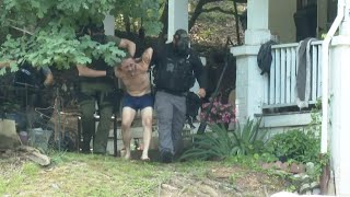 VIDEO: Asheboro barricade suspect removed from home