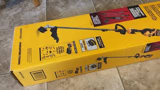 DEWALT FLEXVOLT™ 60V MAX Cordless String Trimmer Unboxing and Assembly