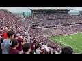 Texas Aggie War Hymn and First Football Entrance 2022