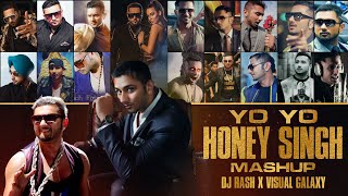 Yo Yo Honey Singh Mashup 2023 | DJ Rash King | Visual Galaxy | Honey Singh 3.0 | Dance Mashup 2023