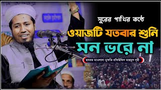 সুরের পাখির কন্ঠে ভাইরাল ওয়াজ | মুফতি রফিউদ্দিন মাহমুদ নূরী | mufti Rafiuddin mahmud nuri | new waz