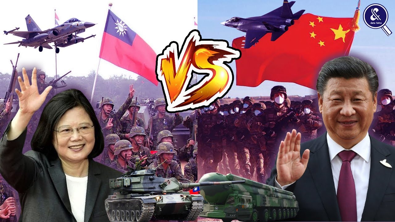 MAMPUKAH NEGERI FORMOSA BERTAHAN?? Ini Perbandingan Kekuatan Militer ...