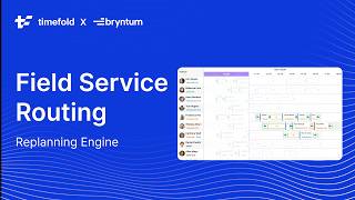 Field service routing API | Timefold replanning engine x Bryntum UI