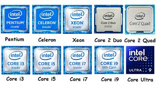 Every Intel Processor Explained in 11 Minutes