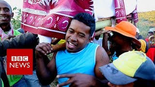 Taking dead bodies for a dance in Madagascar - BBC News