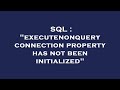 SQL : 