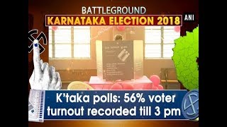 K’taka polls: 56% voter turnout recorded till 3 pm - Karnataka News