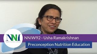NNIW92 Expert Interview - Preconception Nutrition Education