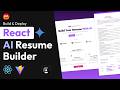 Build & Deploy AI Resume Builder App Using React, Vite, Tailwind css, Strapi, Clerk