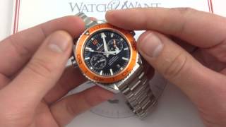 Omega Seamaster Planet Ocean 600m Co-Axial Chronograph Luxury Watch Review