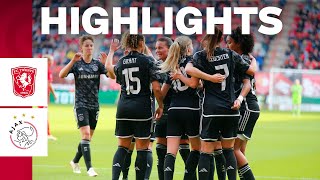 Important WIN ♟️ | Highlights FC Twente Vrouwen - Ajax Vrouwen | Azerion Vrouwen Eredivisie