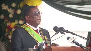 President Ramaphosa attends the Inauguration Ceremony of President Emmerson Mnangagwa