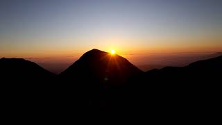 九重連山 天狗ヶ城 朝駆け