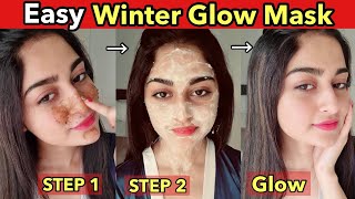 Best Winter Glow 2 Step clean-up at home 😍 | No more BLACKHEADS only GLOW 💯 | #shorts #youtubeshorts