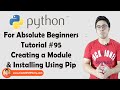 Creating a Python Package Using Setuptools | Python Tutorials For Absolute Beginners In Hindi #95