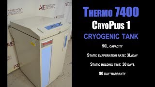 Thermo CryoPlus 1 AutoFill Cryogenic Storage Tank (1816A CRYOGEN)