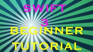 XCODE SWIFT 3 - FUNCTIONS BEGINNER TUTORIAL