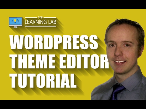 Quick WordPress Theme Editor Tutorial | WP Learning Lab Quick WordPress Theme Editor Tutorial | WP Learning Lab